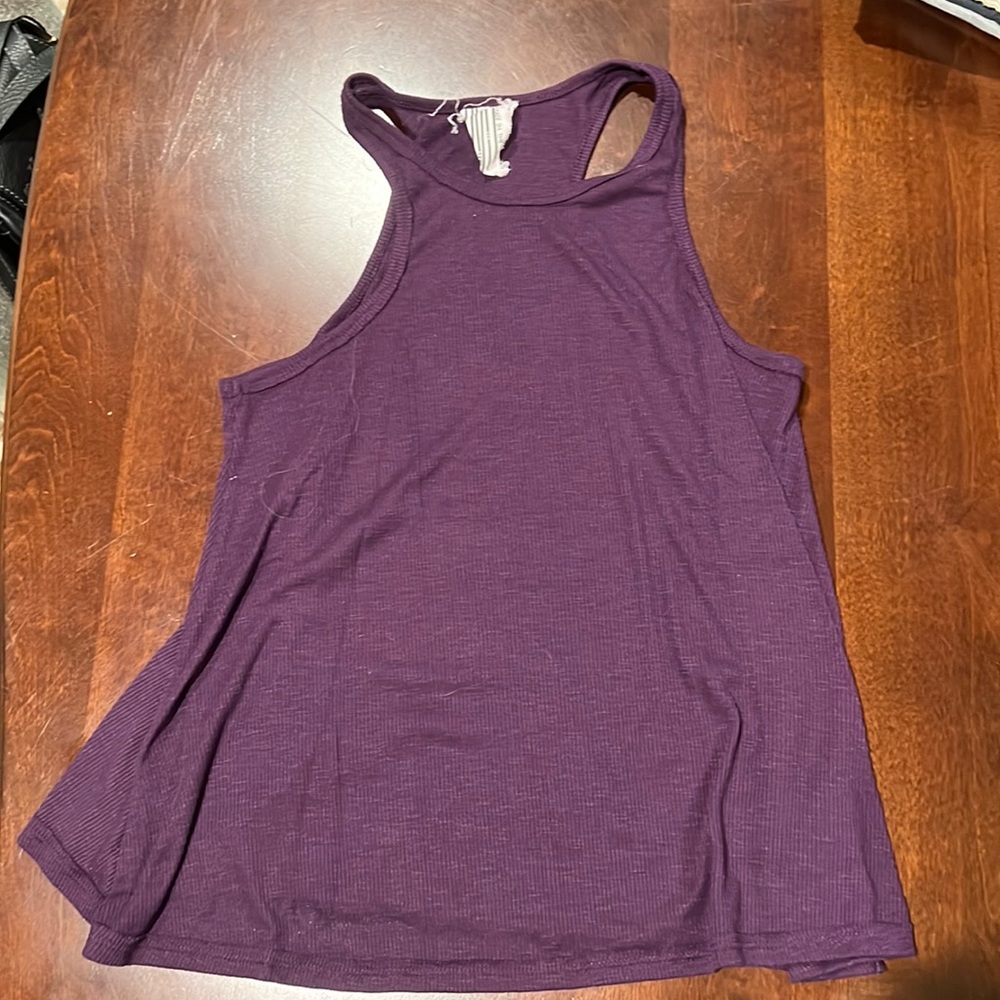 Free People Purple Tank Top Size M